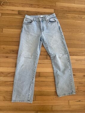 Garage Denim Light Blue Slouchy Loose Fit Jeans Size 3/26